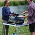Campingaz Chef Deluxe Stove & Grill - Folding Double Burner Infrared