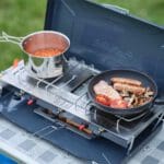 Campingaz Chef Deluxe Stove & Grill - Folding Double Burner Infrared