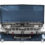 Campingaz Chef Deluxe Stove & Grill - Folding Double Burner Infrared