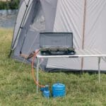 Campingaz Twin Connection Regulator Kit CV/R with Gas Hose and Clips