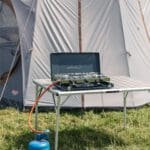 Campingaz Twin Connection Regulator Kit CV/R with Gas Hose and Clips