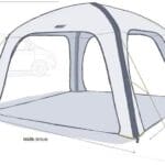 Maypole Air Inflatable 3.65m x 3.65m Event Shelter Dome Gazebo