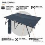Vango Hush Double Camp Bed