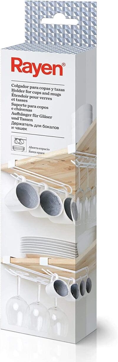 Kitchen Cupboard Under Shelf Cup / Utensil Holder