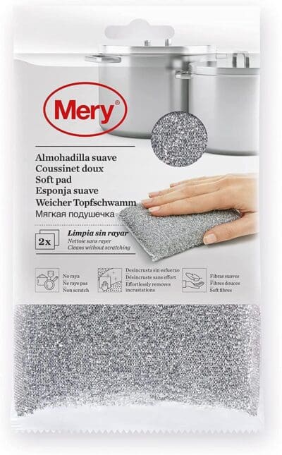 Non-scratching Eco-friendly Scouring Soft Pad - Pack of two