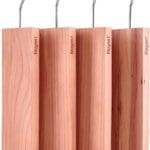 Pack of Four Chemical Free All Natural Moth Repellent Cedar Hang Ups
