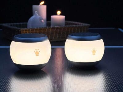 Isabella Pack of Two Solar Rechargeable Windscreen Lights