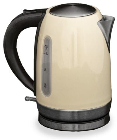 1.7l Litre Kettle - Quest Rocket Cream Low Wattage