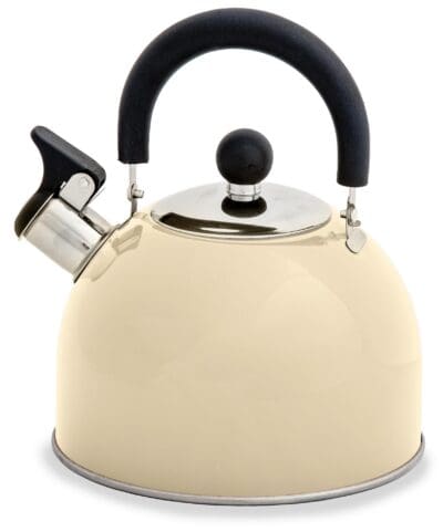 2 Litre Whistling Kettle - Quest Hamilton Cream