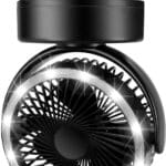 Portable Camping Light and Fan - Camptech Luna LED 2-in-1