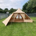 Triangle Tarp (250 x 250 cm) / Side Panel for Quest Elite Bell Tent