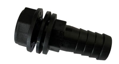 FAWO ¾" 19mm Barbed Stem Straight Tank Connector