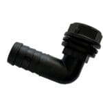 FAWO ¾" 19mm Barbed Stem Elbow Tank Connector for Caravan / Motorhome