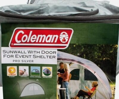 Coleman Event Shelter Pro L Sunwall and Door