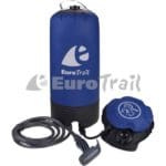 Solar Shower with Foot Pump - Heated Pressurised