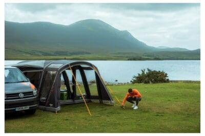 2024 Vango Galli Pro Low Campervan Driveaway Air Awning - fits 180-210