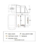 2024 Vango Kela Pro Mid Motorhome Driveaway Air Awning - fits 255-295