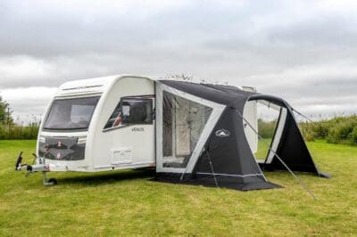 Sunncamp Swift 325 Caravan Door Sun Canopy