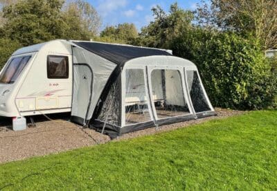 Sunncamp Dash 390 SC Air Caravan Porch Awning