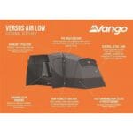 Vango Versos Low (fits 180-210) Air Versatile Driveaway Awning