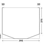 Telta Soul 390 Air Caravan/Motorhome Porch Awning - Fits Height 235-280