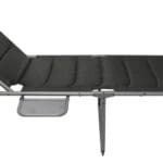 Quest Elite Vienna Lounger and Camp Bed with Side Table