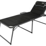 Quest Elite Vienna Lounger and Camp Bed with Side Table