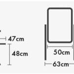 Westfield Avantgarde Noblesse Dura-Lite Charcoal Reclining Folding Chair