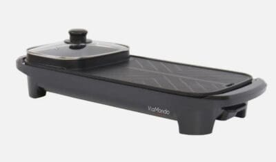 ViaMondo Low Wattage Electric Grill 2 in 1