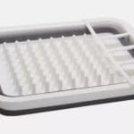 Collapsible Dish Drying Rack with Cutlery Holder
