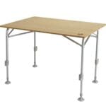 Royal Leisure Deluxe Sustainable Bamboo Table With Adjustable Legs