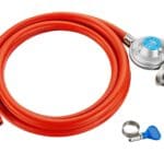 Cadac Regulator for Propane Screw-on POL Valve with Hose