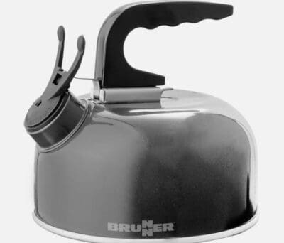 1 Litre Whistling Kettle with Slide Off Handle