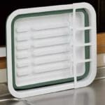 Compact Space Dish Drainer with Drain