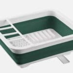 Compact Space Dish Drainer with Drain