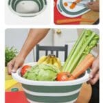 Silicone Sided Camping Sink With Cutting Board