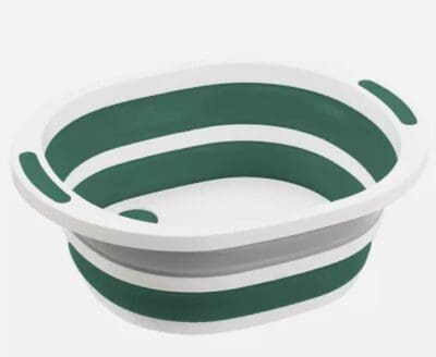 Silicone Sided Camping Sink With Cutting Board