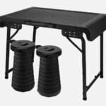 Pack n Go Fuji Table with Two Collapsible Stools