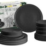 Melamine Dinner Set 12 piece - Odette Black