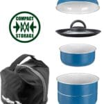 Brunner Aluminium Stackable Saucepan Set