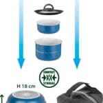 Brunner Aluminium Stackable Saucepan Set