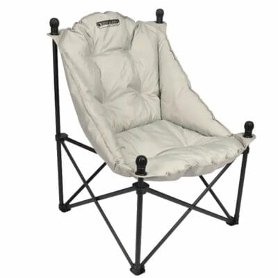 Quest Elite Bliss Padded Folding Chair - Grey
