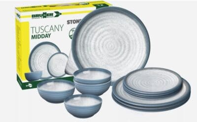 Brunner Tuscany Midday Melamine 12 Piece Dinner Set