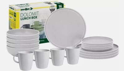 Brunner 16pc Dinner Set - Dolomit Light Grey
