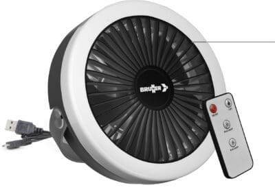 Portable Rechargeable Camping Fan & LED