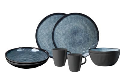 Brunner Venetian 8pc Melamine Tête-à-Tête Tableware Set