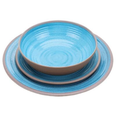 Quest Elite Delphinium rPET 12 Piece Dinner Set
