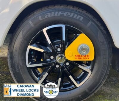 Milenco Alpha Diamond Wheel Lock -7757