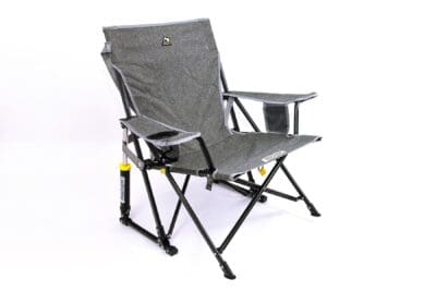 Kickback Rocker Chair - Charcoal