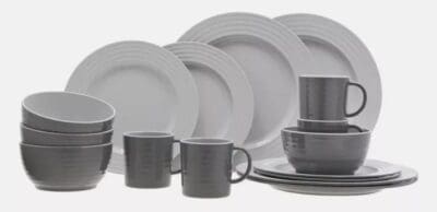 Rota Dinner Set Grey 16pc